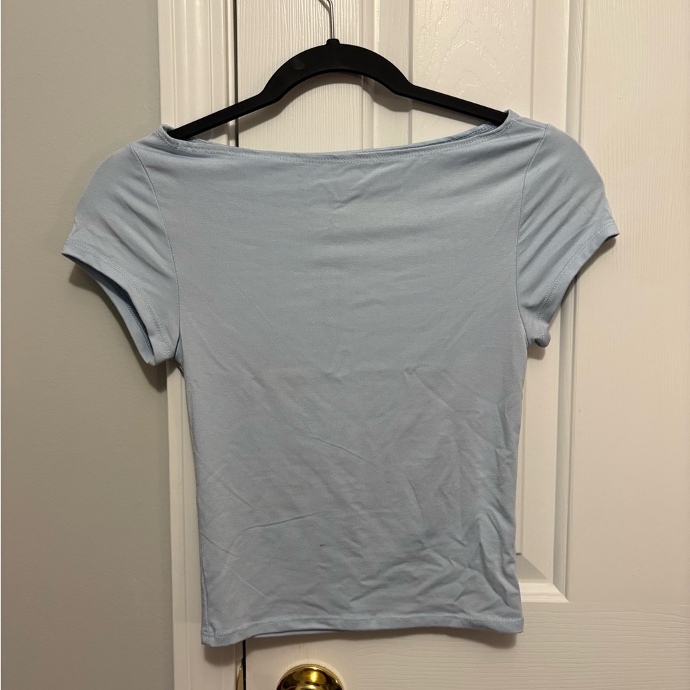 Light Blue Women's Top